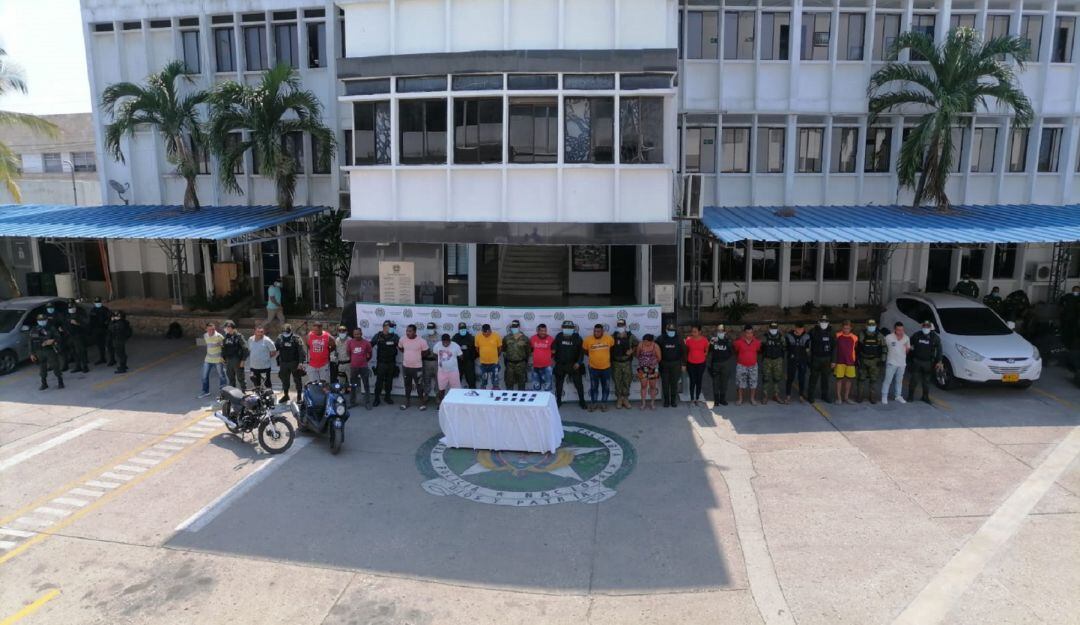 Capturan 15 presuntos miembros del clan del Golfo en Sucre 