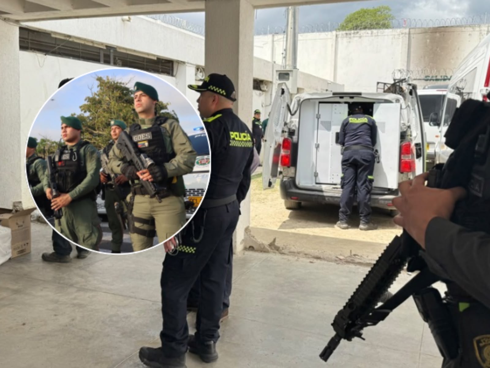 Santa Marta refuerza búsqueda de 36 prófugos con 96 policías especializados. Foto: Cortesía/Policía Nacional