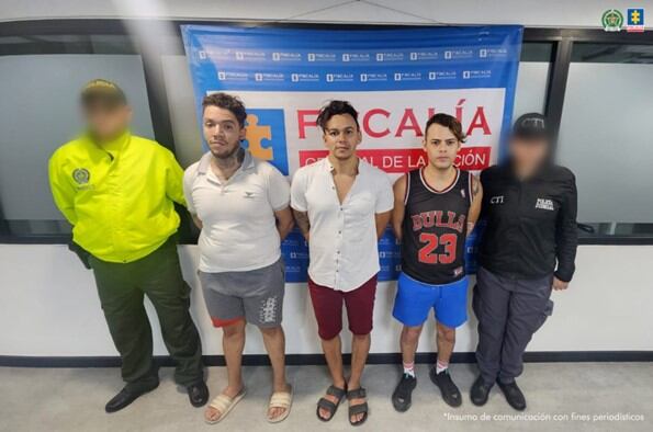 FISCALÍA JUDICIALIZA A TRES HOMBRES QUE ESTARÍAN EXPLOTANDO SEXUALMENTE A MENORES EN CÚCUTA. / Foto: Fiscalía.
