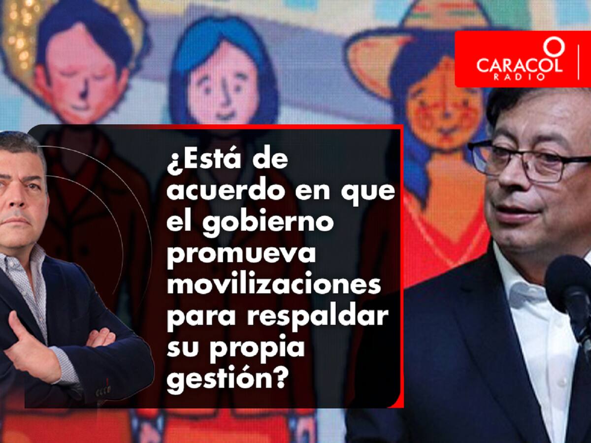 ¿Está de acuerdo en que el gobierno promueva marchas para respaldar su propia gestión?
