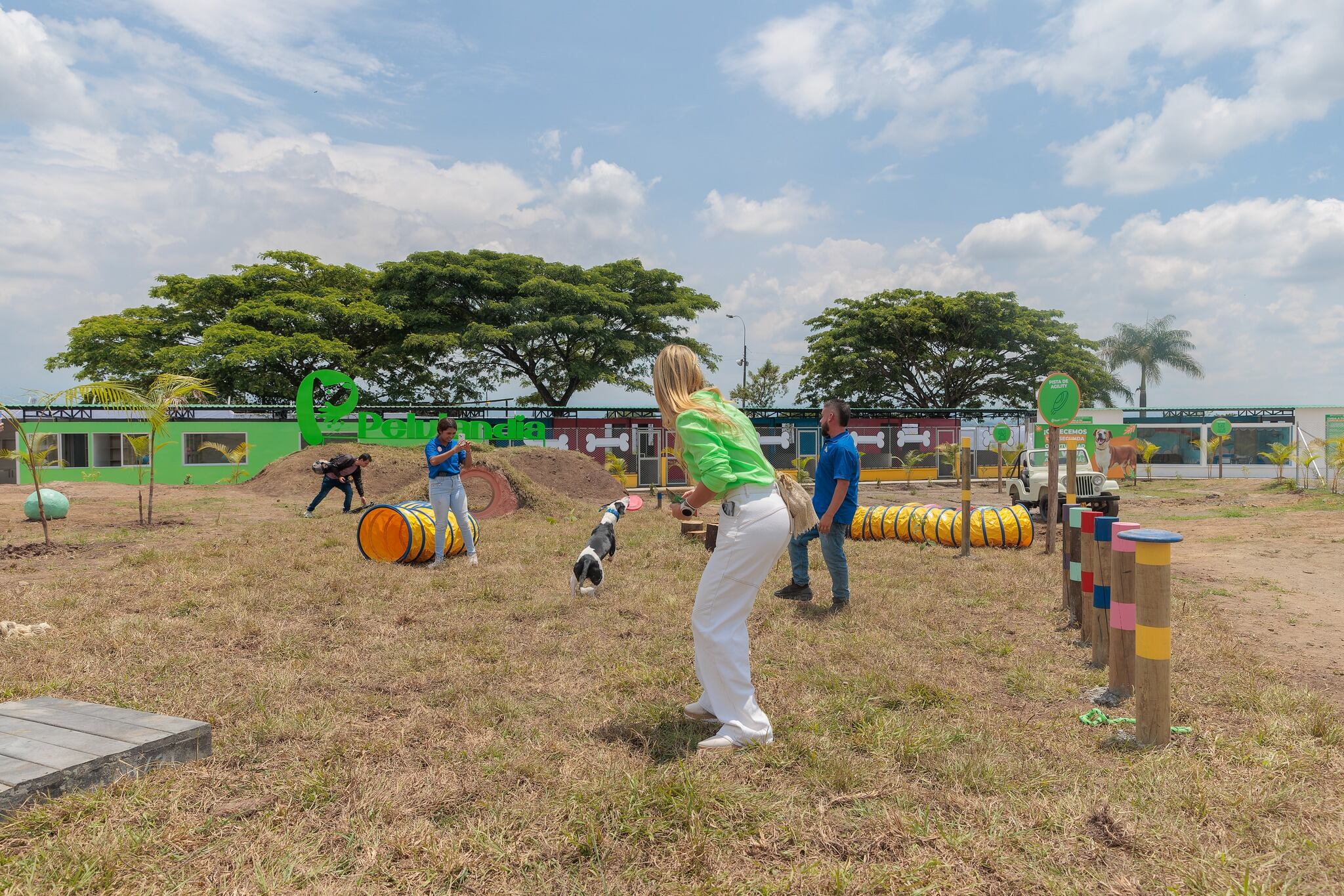 Zona de juegos de Pelulandia - Bioparque Ukumarí.