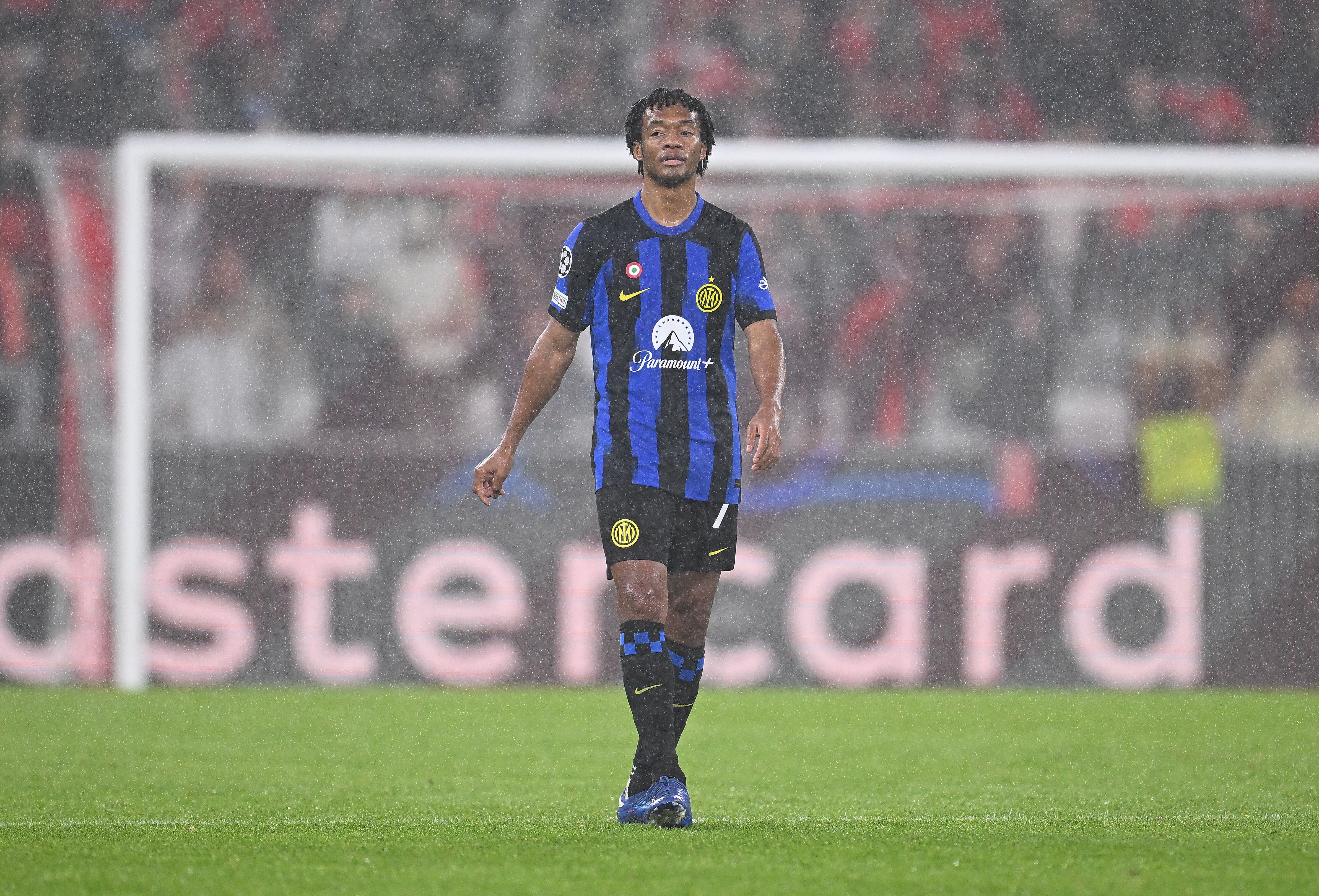 Juan Guillermo Cuadrado con el Inter de Milán en la Champions League. (Photo by Mattia Ozbot - Inter/Inter via Getty Images)