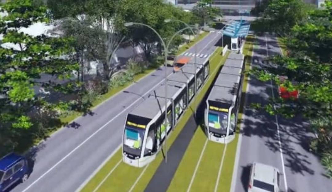 Proyección de lo que será el Metro de la 80. Foto: cortesía. 