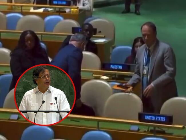 Delegación de Estados Unidos se retiró de la Asamblea de la ONU durante discurso de Petro