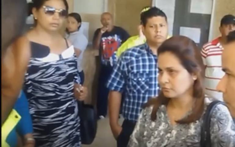 Dayana Jassir, el día de su captura.