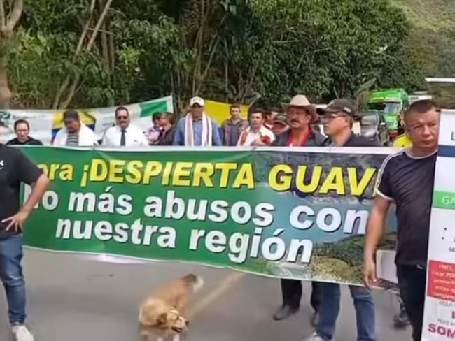 Manifestaciones en El Guavio: se llegan a acuerdos con la población de Ubalá, Cundinamarca