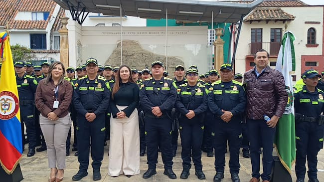 La Policía Metropolitana de Tunja dispondrá de 850 uniformados para brindar seguridad en los 15 municipios de su jurisdicción para las elecciones presidenciales / Foto: Caracol Radio.