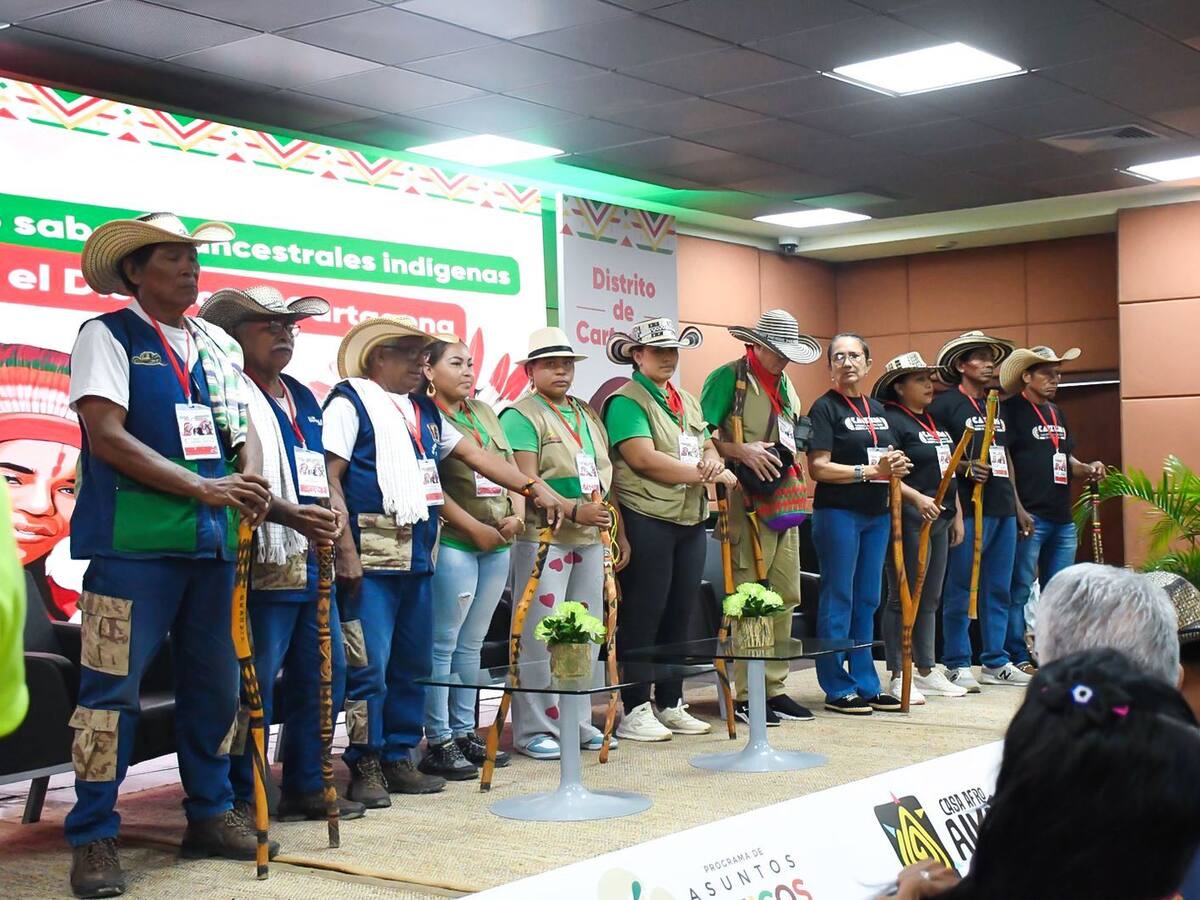 Cartagena conmemoró el Día Internacional de los Pueblos Indígenas