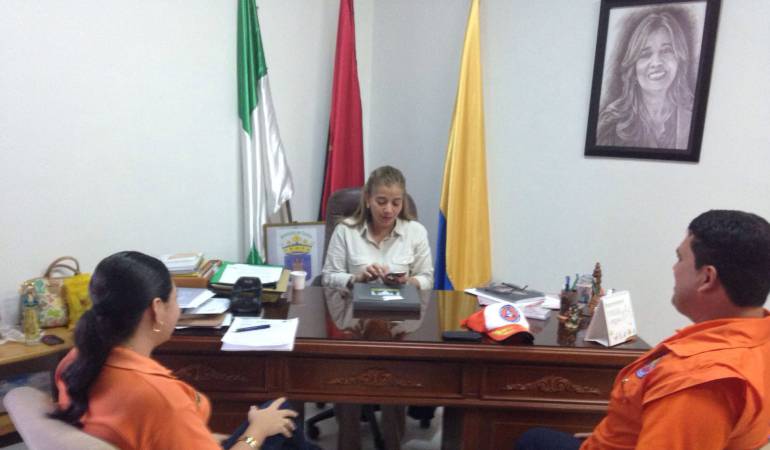 Alcaldesa Miriam Prado