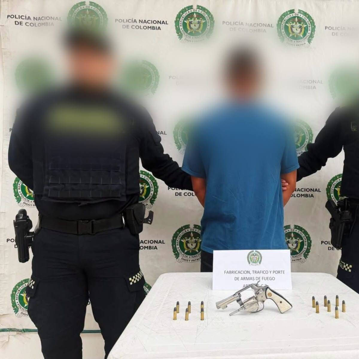 Capturado presunto delincuente con varias anotaciones en Villanueva, Bolívar