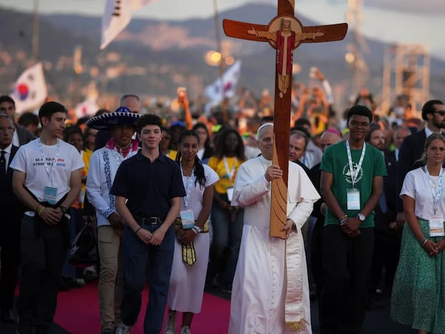 El Jubileo de los Jóvenes termina con una misa multitudinaria en Roma presidida por el papa