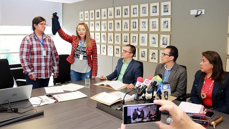 Primer sorteo del Tribunal de arbitramento. Foto: Colprensa