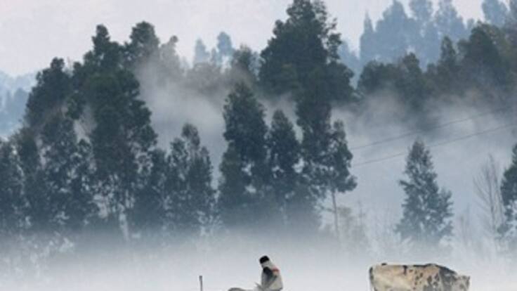 Comenzaron las heladas en la Sabana de Bogotá por la temporada seca