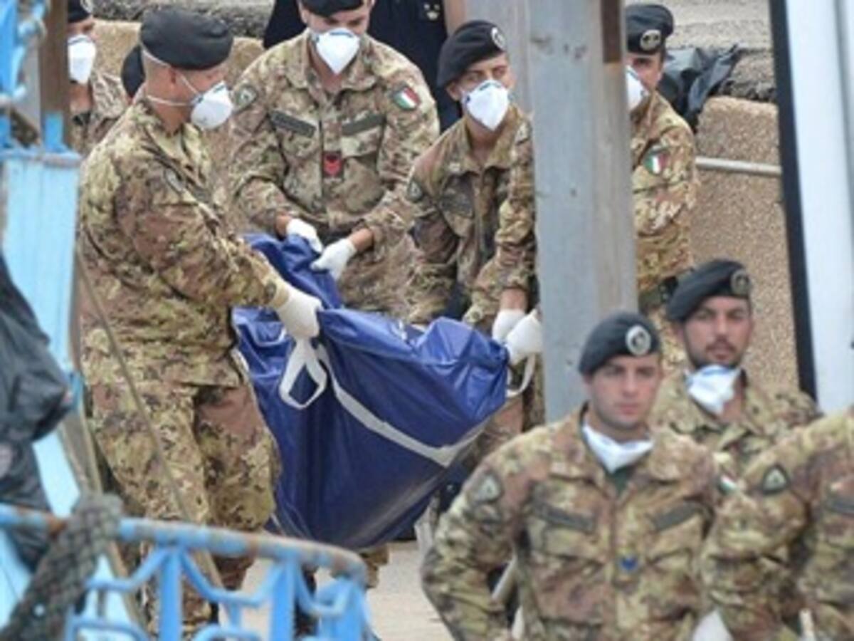 En Lampedusa han rescatado 211 cadáveres del naufragio