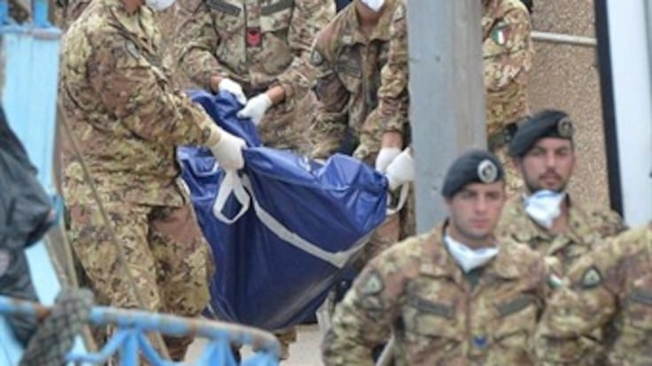 En Lampedusa han rescatado 211 cadáveres del naufragio