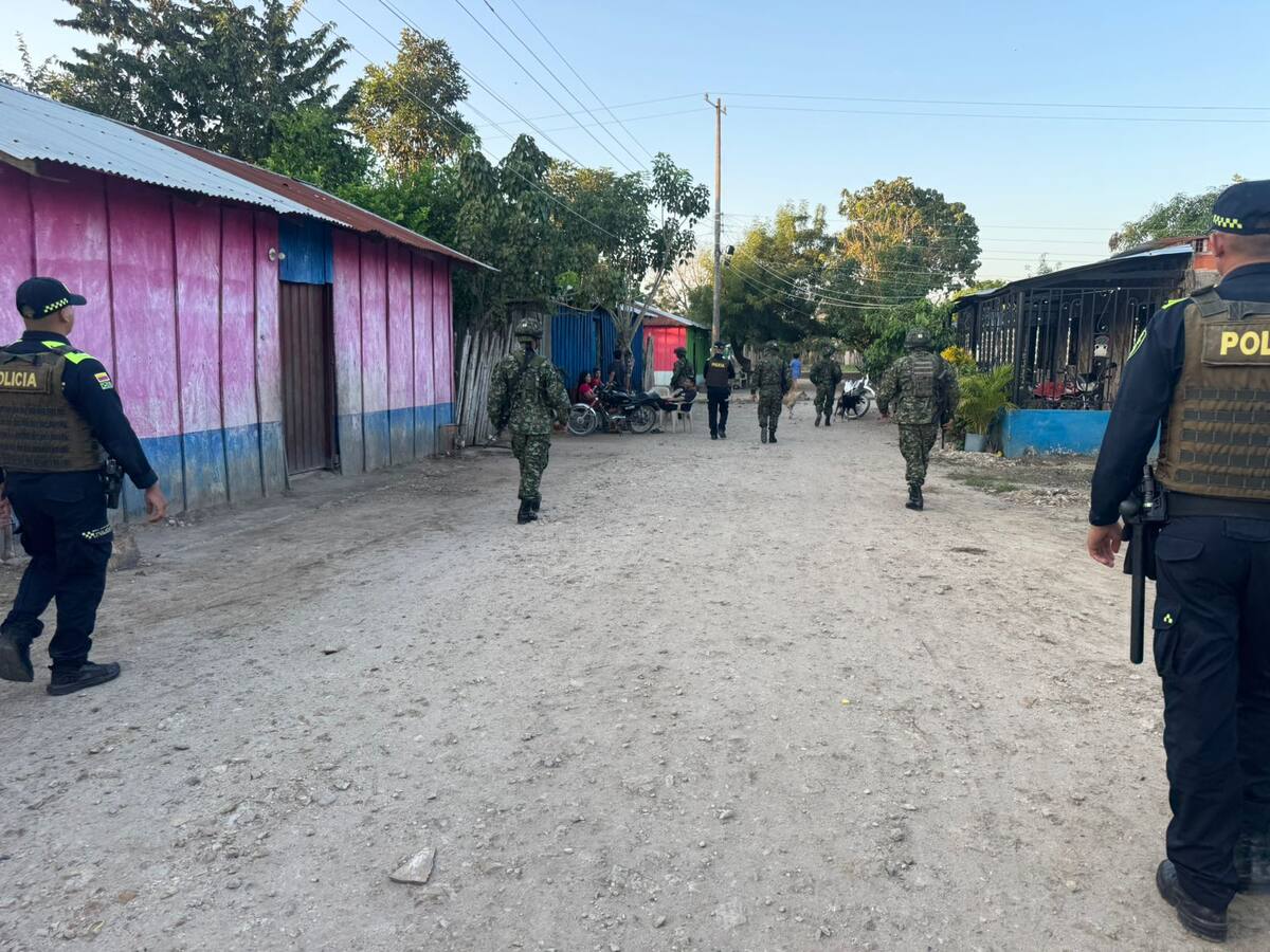 Policía Nacional y Ejército intensifican operativos de seguridad en el sur de Bolívar