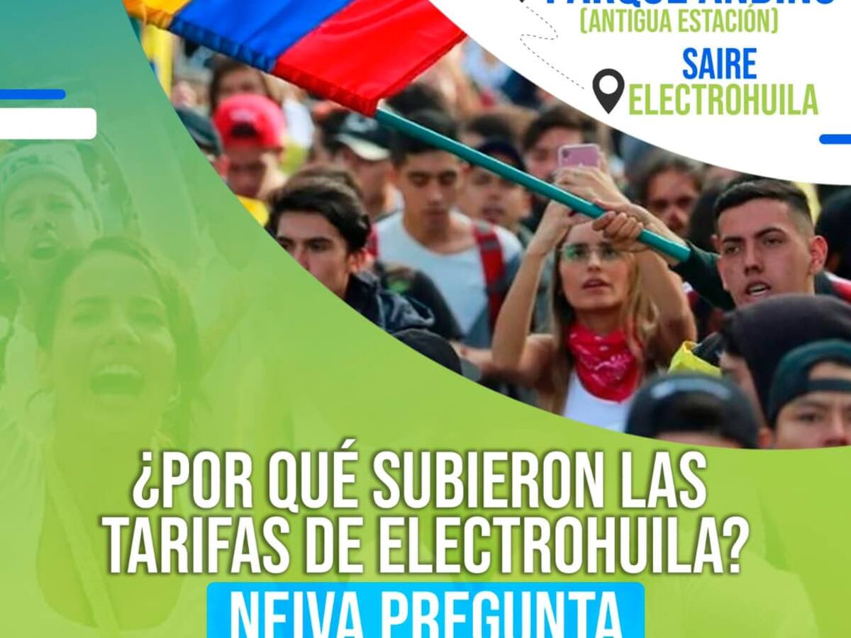 Concejo de Neiva promueve marcha en rechazo a altos costos de energía