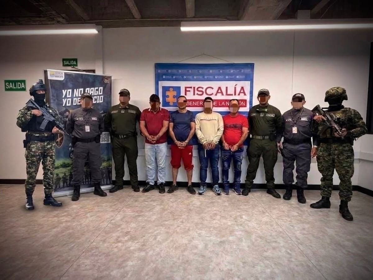 Cuatro capturados en operación contra ELN por apoderamiento de hidrocarburos en Norte de Santander