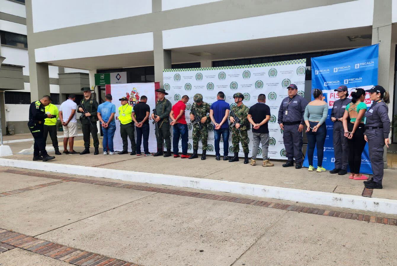 Estas personas al parecer tenían nexos con el frente 'Carolina Ramírez' de las Farc.