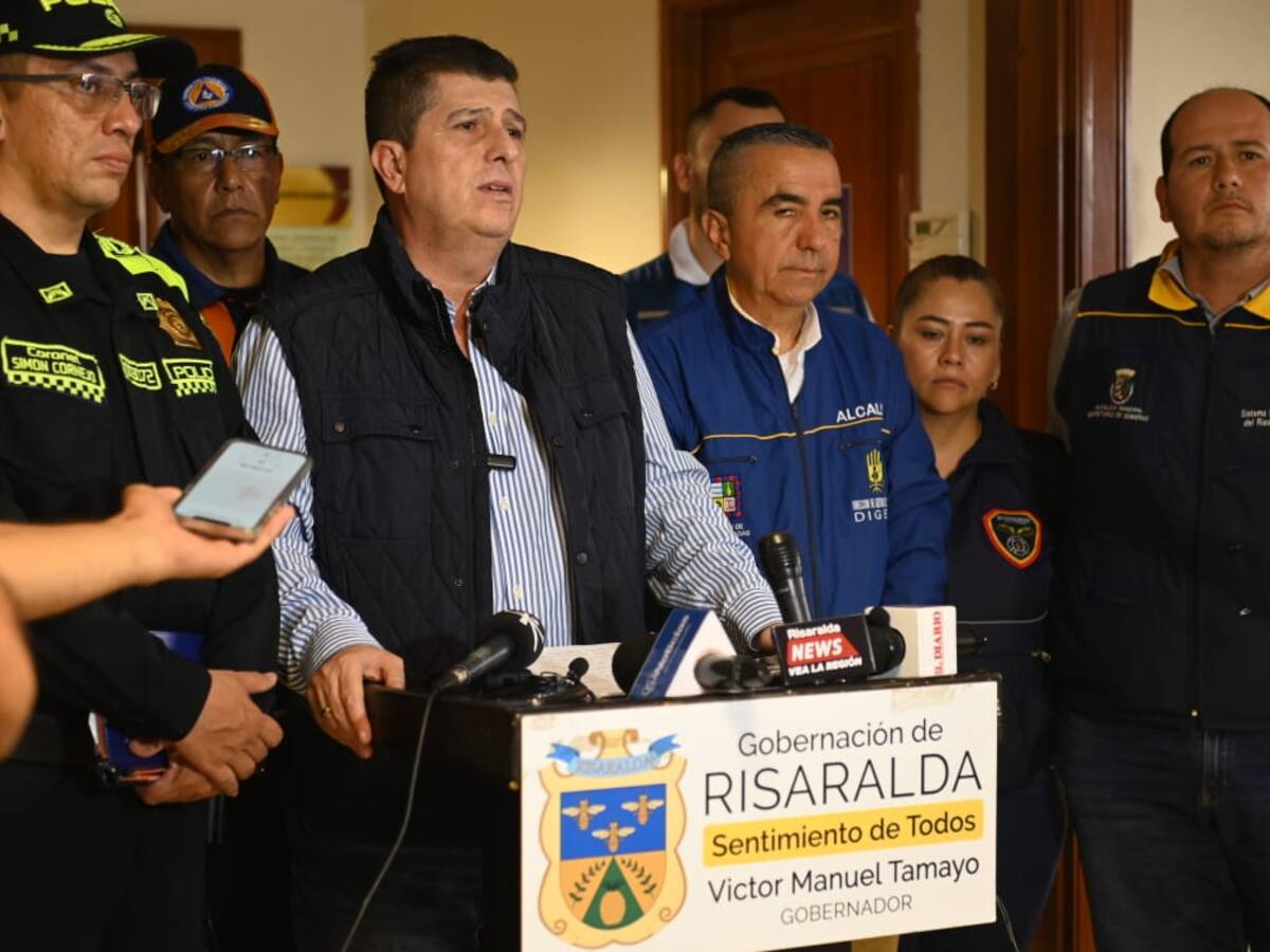 En Risaralda toman medidas de respuesta a una posible erupción del volcán Nevado del Ruiz