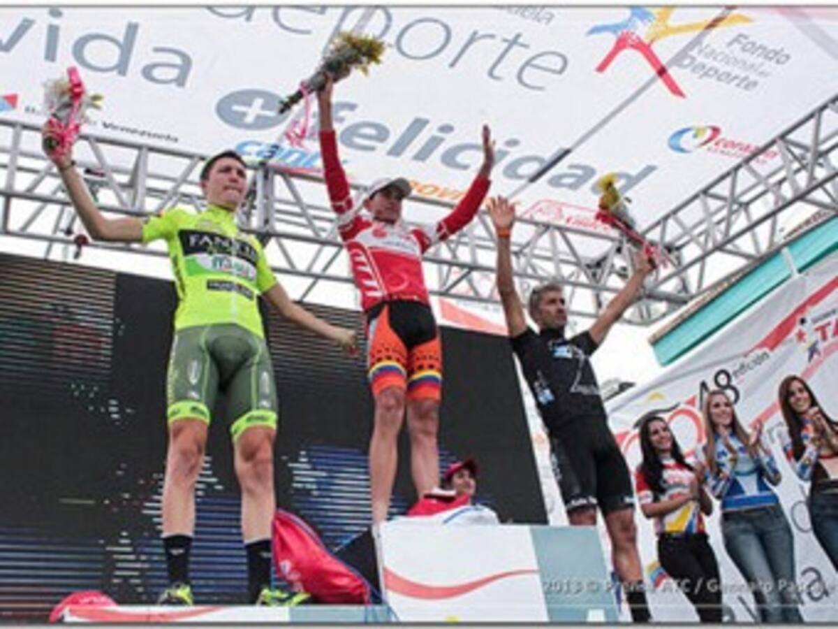 Félix Cárdenas fue tercero en la cuarta etapa de la Vuelta al Táchira