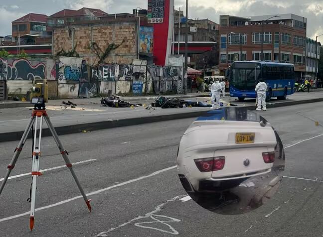 Accidente Av.Mutis: pareja habría contratado a conductor elegido quien sería el presunto responsable