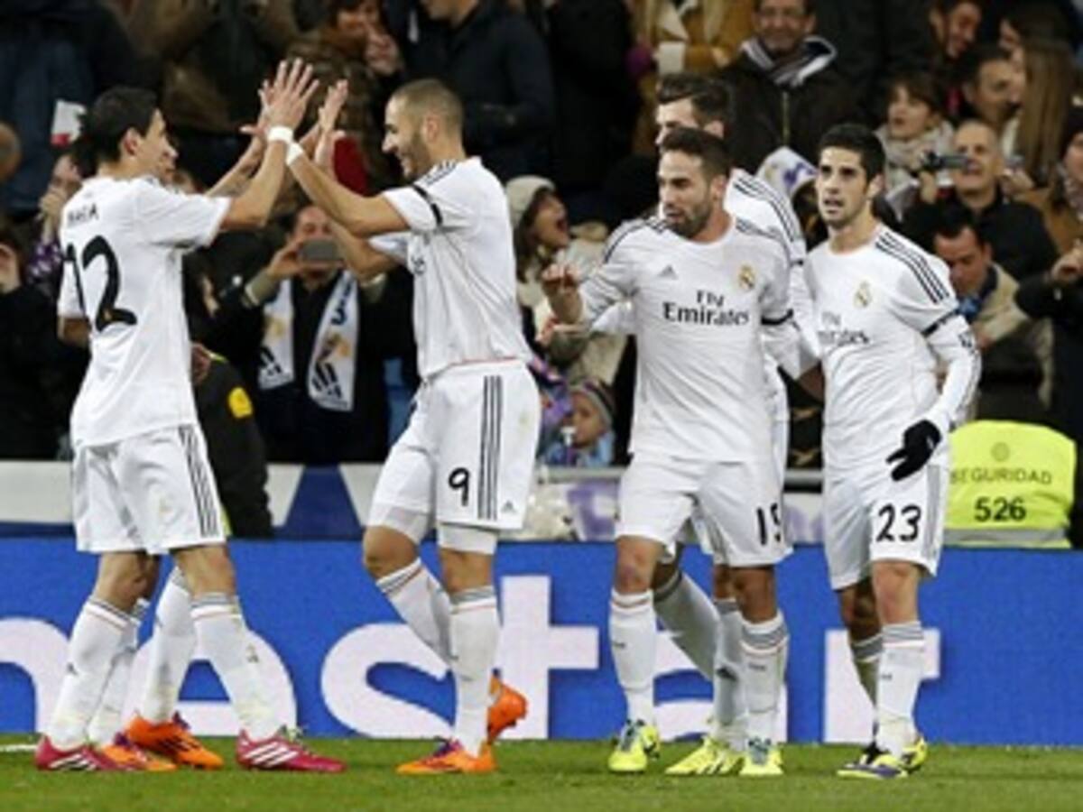 Real Madrid goleó 4-0 a Valladolid en el Bernabéu