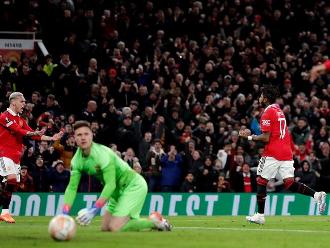 Manchester United eliminó al Barcelona en la UEFA Europa League. (Photo by David S. Bustamante/Soccrates/Getty Images)