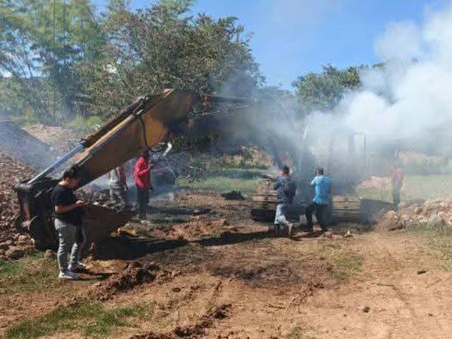 Operativos contra la minería en Ataco, Tolima