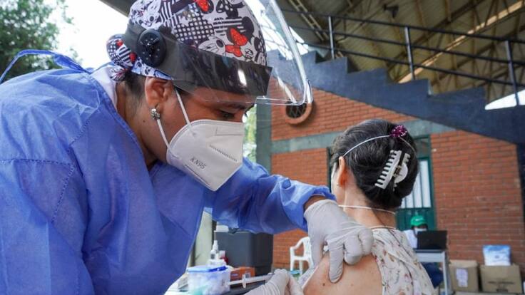 Bucaramanga aplicó más de 2 mil vacunas a mayores de 55 años