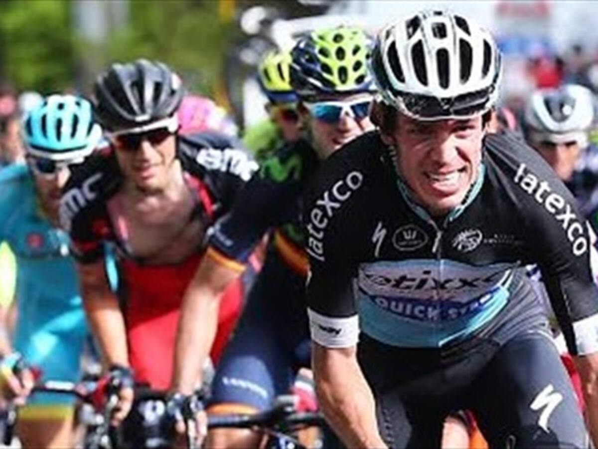 Rigoberto Urán fue tercero en la etapa 19 del Giro de Italia