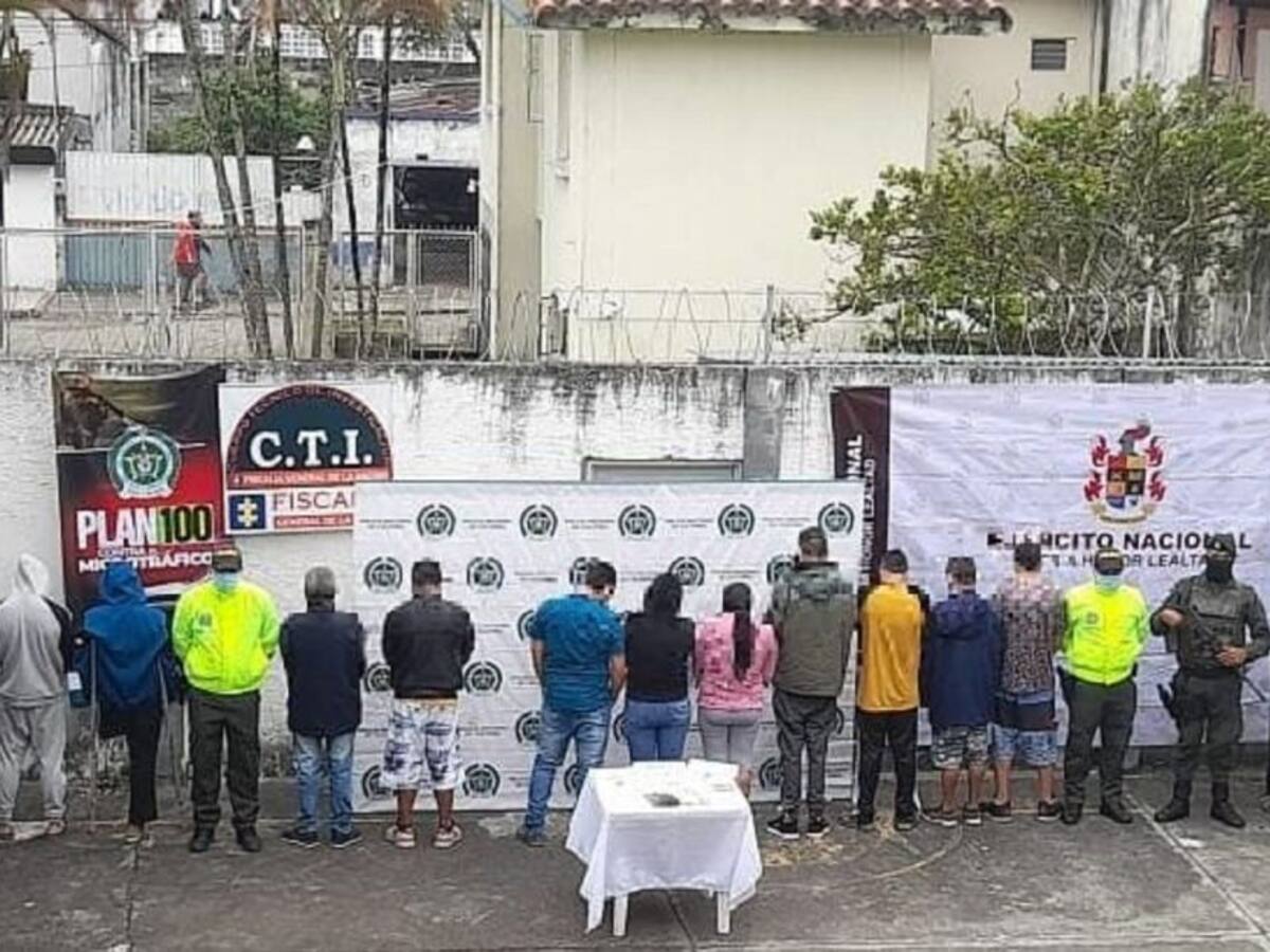 Desmantelan en el Tolima la banda de ‘Los Nietos’