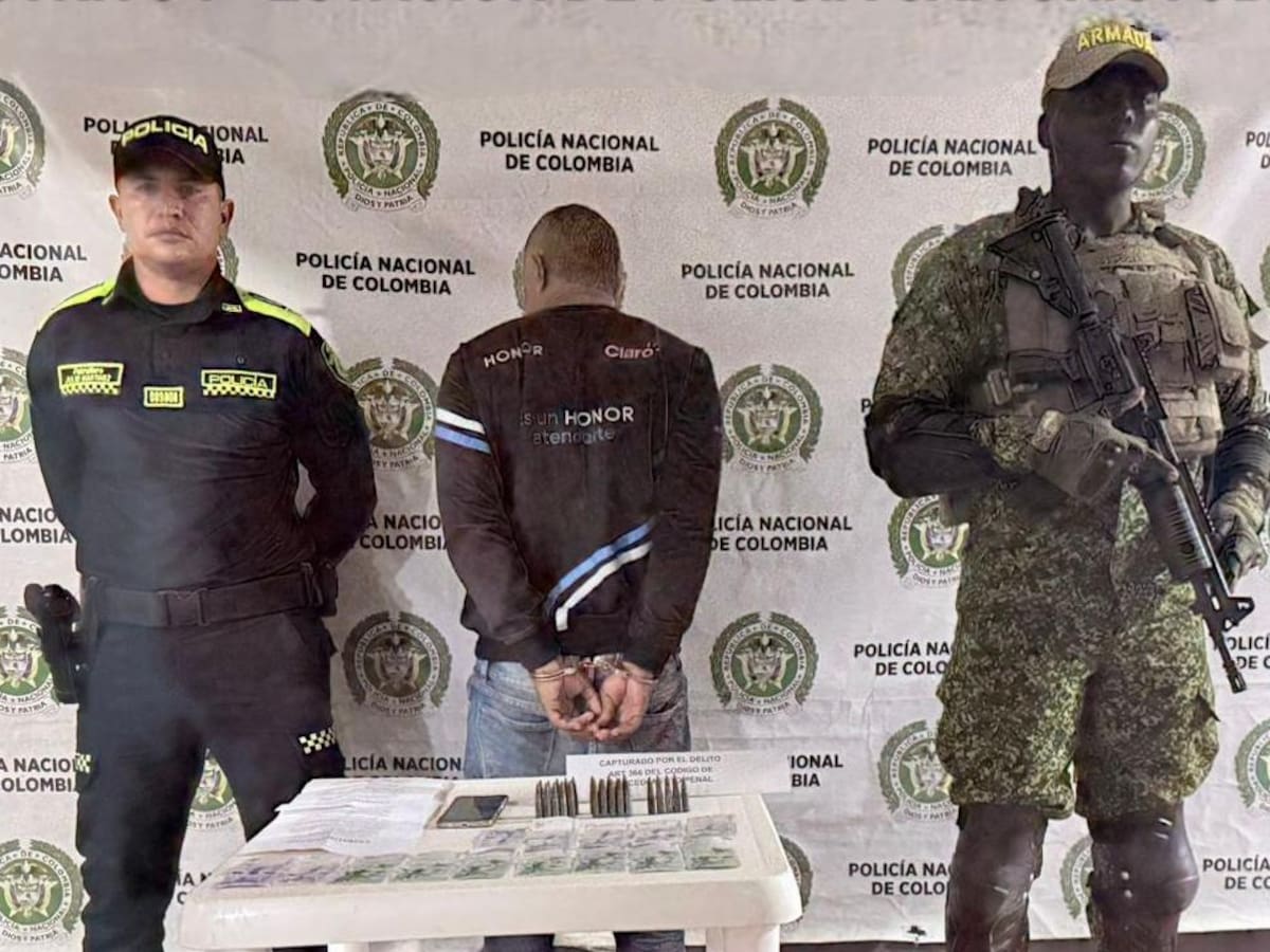 Capturan a presunto integrante del Clan del Golfo mientras repartía panfletos en San Cristóbal