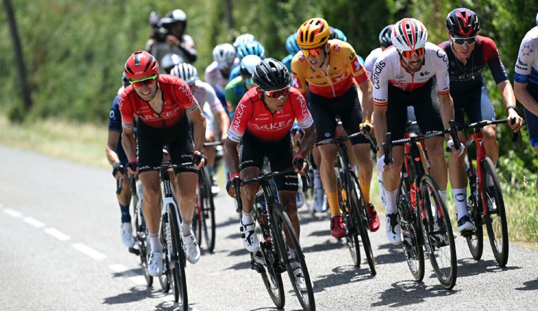 Nairo Quintana (Team Arkéa-Samsic) en la Ruta de Occitania