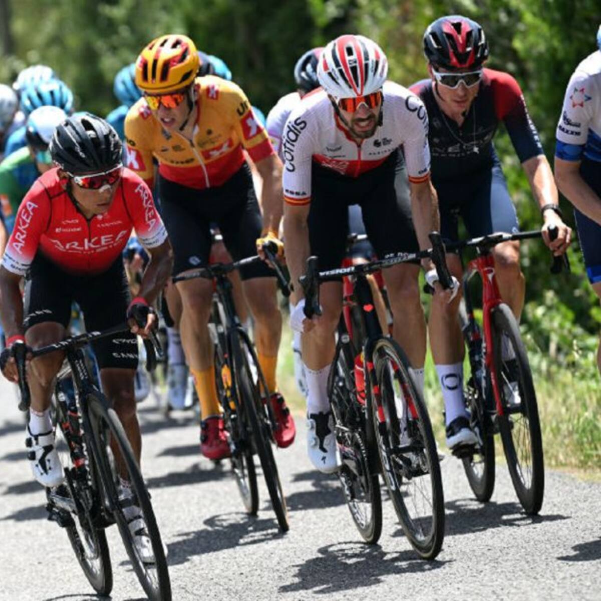 Nairo Quintana terminó en el top-10 en la Ruta de Occitania