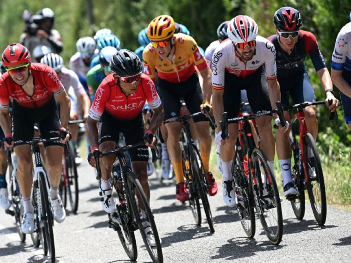 Nairo Quintana terminó en el top-10 en la Ruta de Occitania