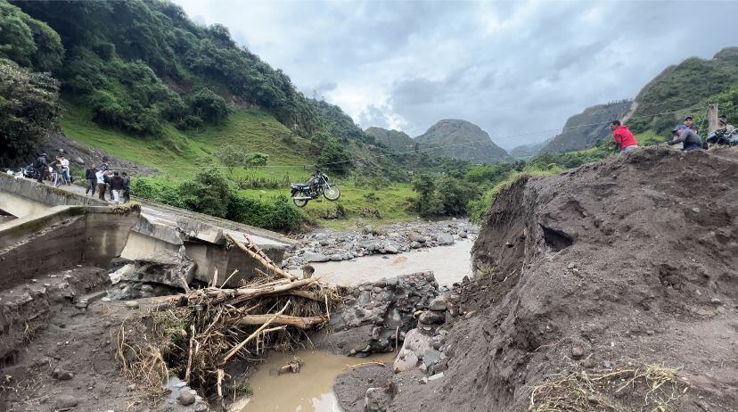 En Nariño piden atención del Gobierno Nacional tras múltiples emergencias por las fuertes lluvias. | Foto: La Cruz Nariño
