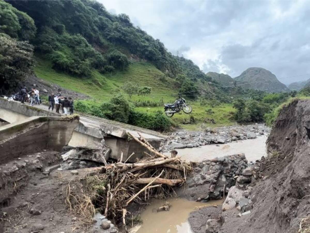 Un adulto mayor murió tras fuerte aguacero en La Cruz, Nariño