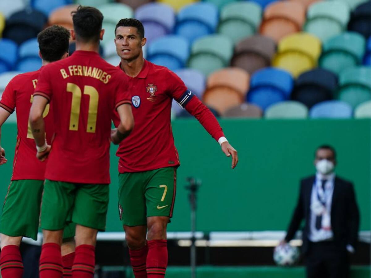 Portugal golea a Israel y Cristiano se acerca a un nuevo récord