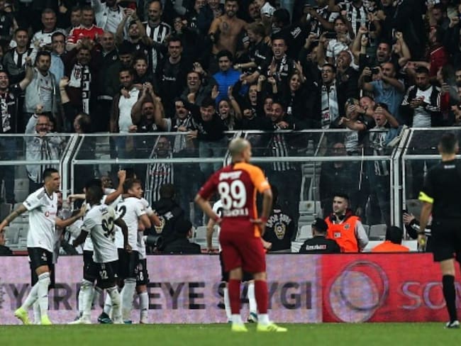 Sin Falcao: Galatasaray cayó 1-0 ante el Besiktas por la Liga Turca