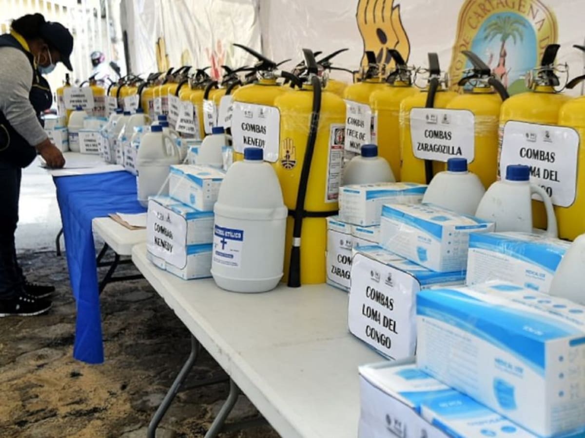 En Cartagena 101 COMBAS recibirán dotación de extintores