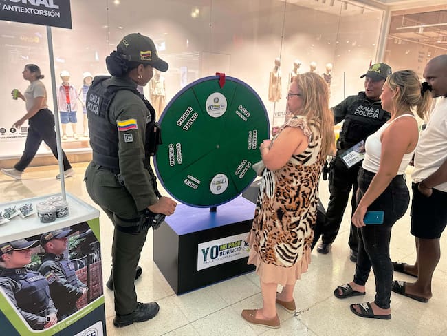 Gaula Cartagena adelantó actividad de prevención en el norte de la ciudad