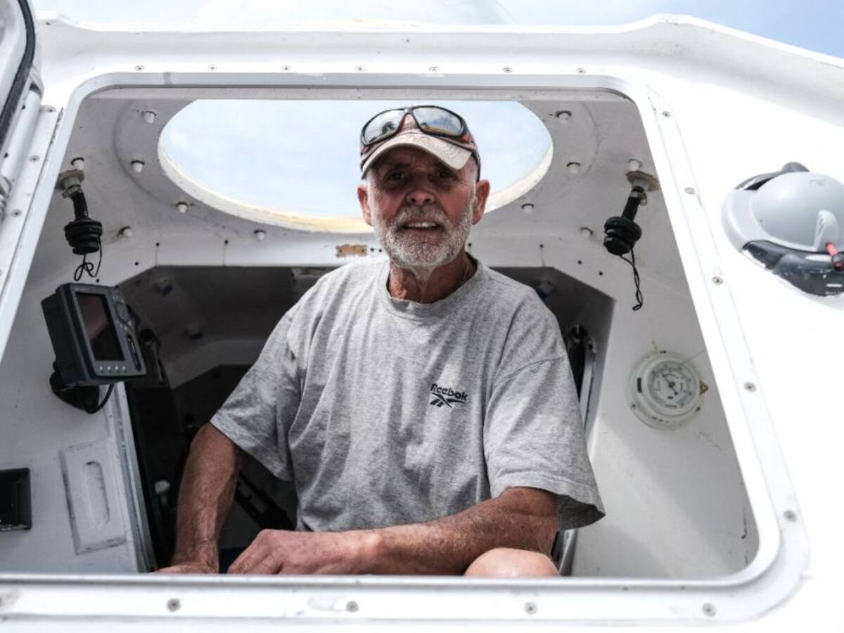 Hallan muerto a francés de 75 años que intentaba cruzar a remo el Atlántico