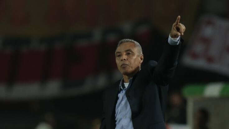 Alexis Mendoza, técnico del Junior