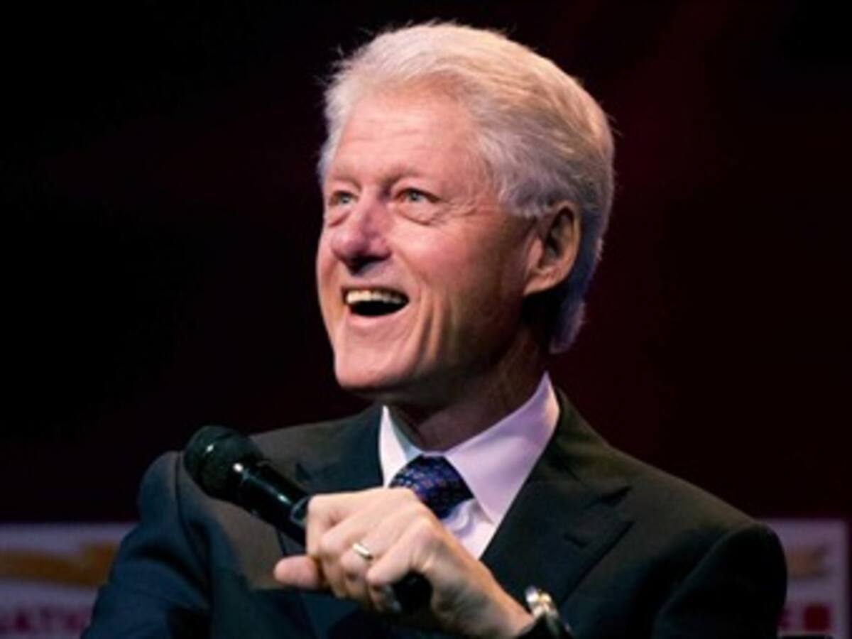 Bill Clinton respalda el proceso de paz de Colombia