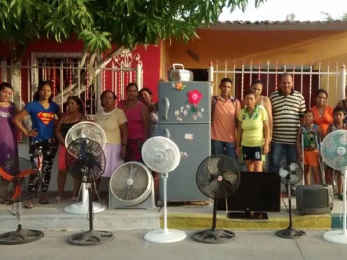 En Galapa viven sin encender los electrodomésticos por bajo voltaje
