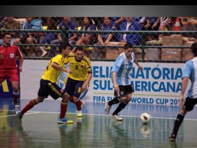 Colombia perdió 1-0 ante Argentina en semifinales del Suramericano de Futsal