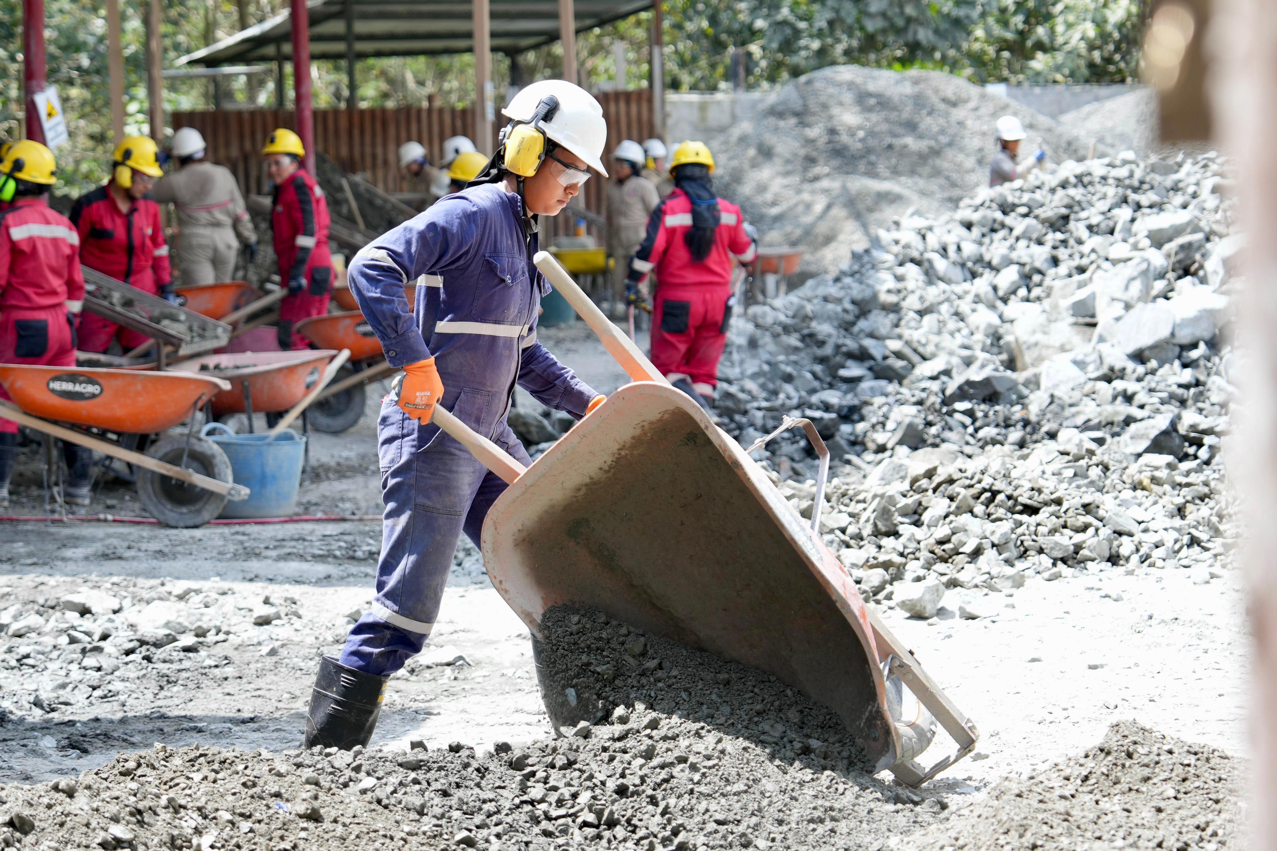 Minería en el occidente de Antioquia. Foto: Corantioquia.