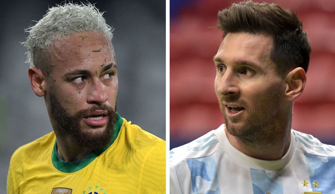 Neymar Jr. y Lionel Messi