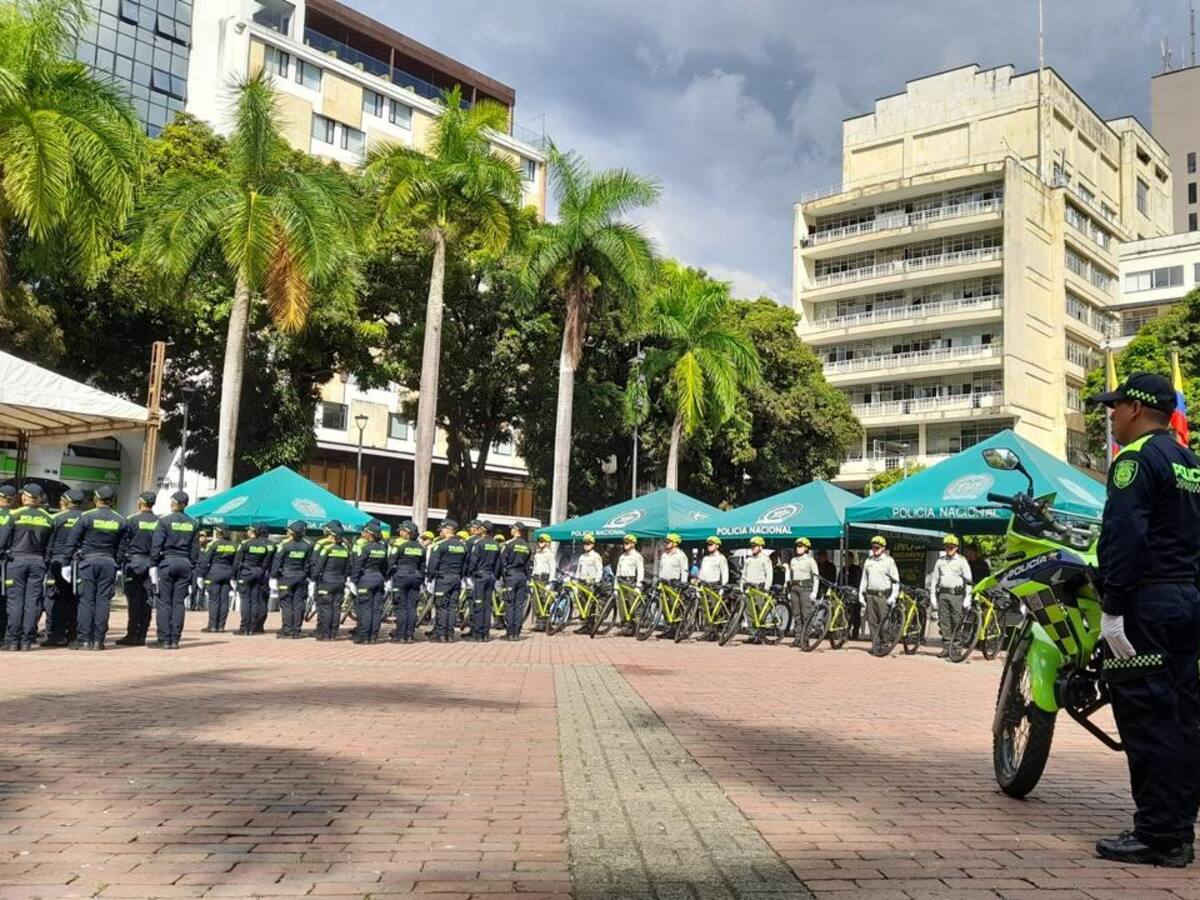 Policía inicia toma de 90 horas en el centro de Pereira para combatir la delincuencia